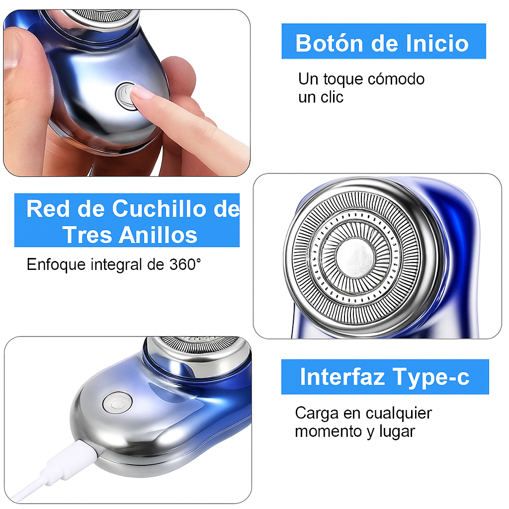 ProBarber - Mini Afeitadora Profesional - COMPRA 1 Y LLEVA 2 DE REGALO 🎁