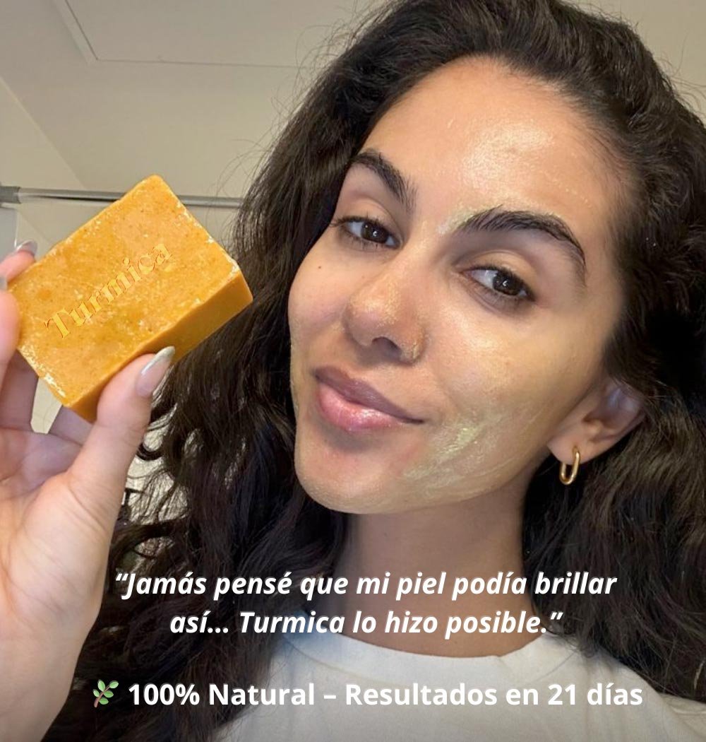 Jabón TUMERIC | Jabón Natural de Cúrcuma: Oro para tu Piel 🌿.