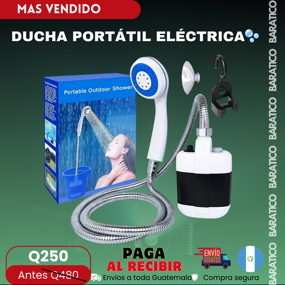DUCHA PORTÁTIL ELÉCTRICA + ENVIO GRATIS