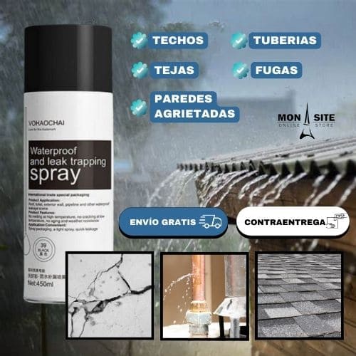 Spray Impermeabilizante para todo tipo de Superficies