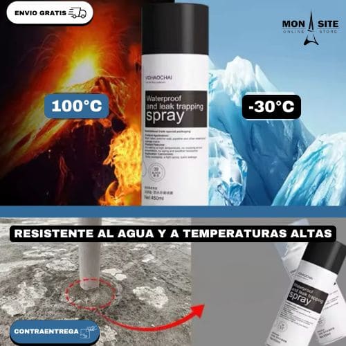 Spray Impermeabilizante para todo tipo de Superficies